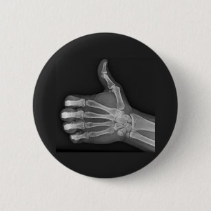 Thumbs up 2 inch round button