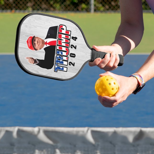 Thumbs Up Donald Trump 2024 Pickleball Paddle (Insitu)