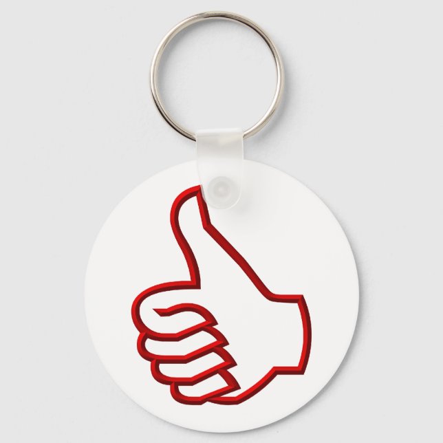 Thumbs Up hand Keychain (Front)