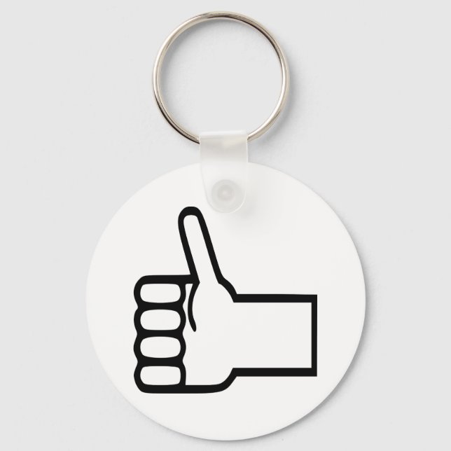 Thumbs up keychain (Front)