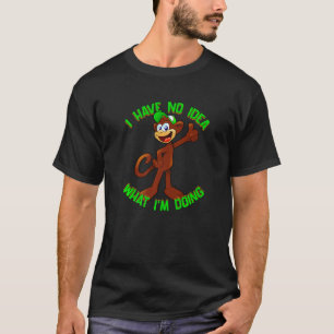 Thumbs Up Monkey I Have No Idea What I'm Doing Jok T-Shirt