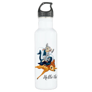 Thumper, Flower, & Bambi Stacked During Play 710 Ml Water Bottle