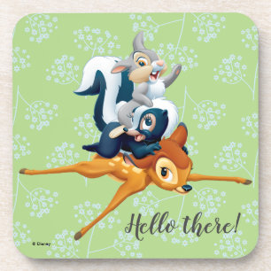 Thumper, Flower, & Bambi Stacked During Play Coaster