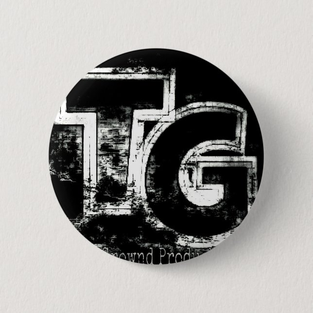 ThundaGrownd 2 Inch Round Button (Front)