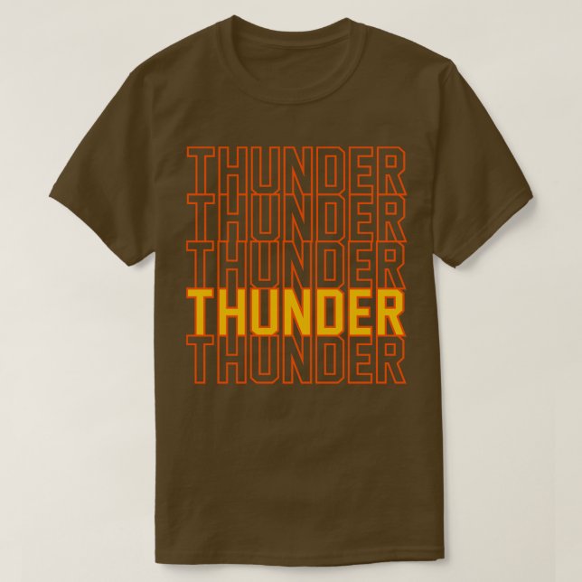 THUNDER  2 T-Shirt (Design Front)