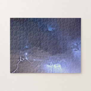 Thunder and Lighting Nevada. Jigsaw Puzzle