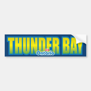 Thunder Bay Bumper Bumper Sticker