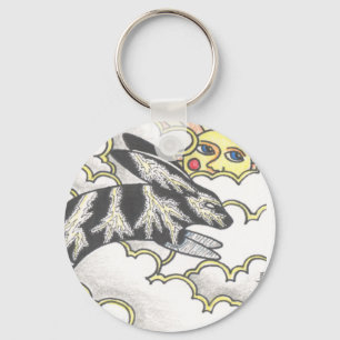 Thunder Bunny Keychain