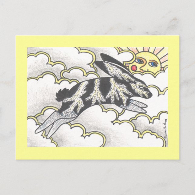 Thunder Bunny Postcard (Front)