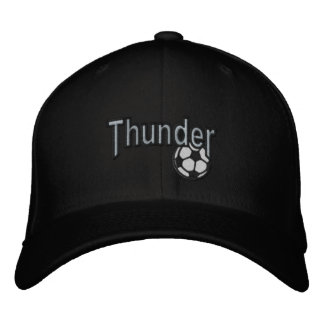 Thunder embroidered hat