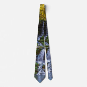 Thunder Falls Painterly Neck Tie