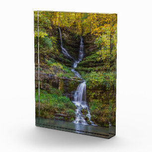 Thunder Falls Painterly Photo Block