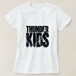 ⚡ Thunder Kids Bold Lightning Quote Statement ⛈️ T-Shirt