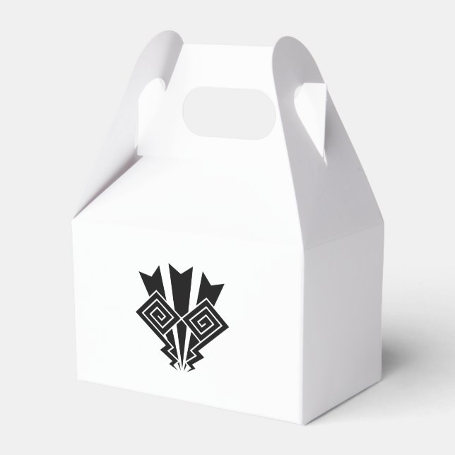 Thunder lightning favor box (Front Side)