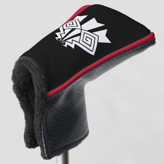 Thunder lightning golf head cover (3/4 Front)