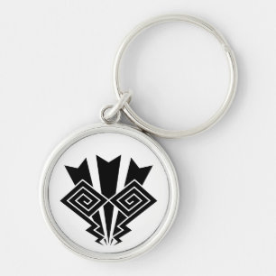 Thunder lightning keychain