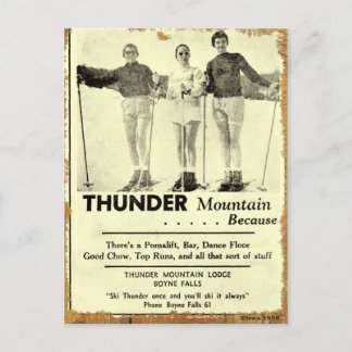 Thunder Mountain Postcard