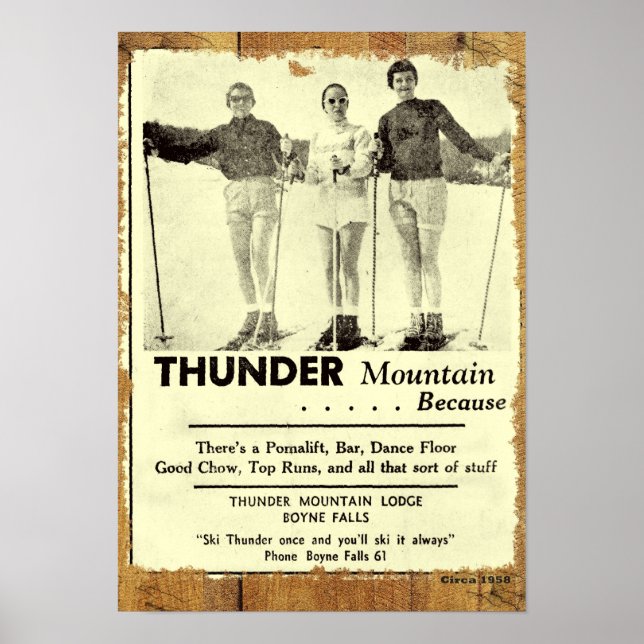 Thunder Mountain Poster (Front)