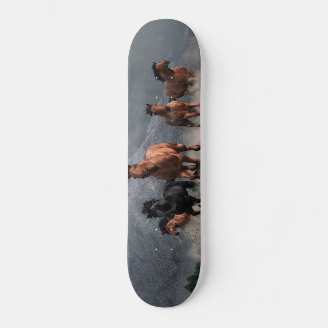Thunder on the Plains Skateboard (Front)