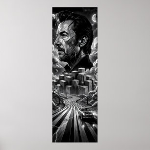 Thunder Road Through the Night Poster