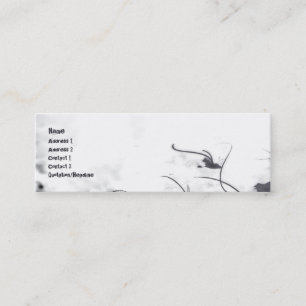 Thunder - Skinny Mini Business Card