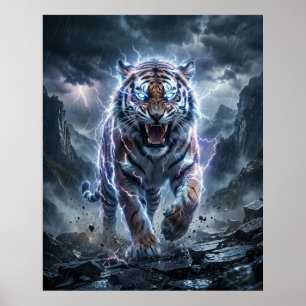 Thunder Tiger Storm Divide Poster