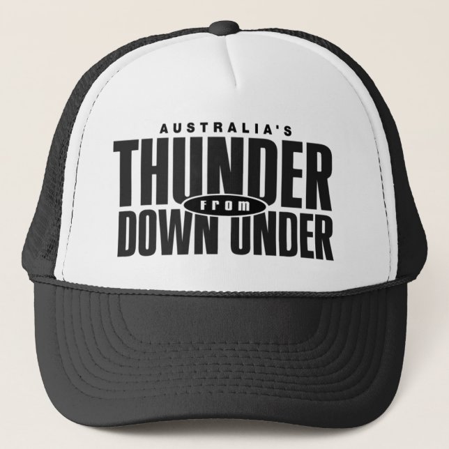 Thunder Trucker Trucker Hat (Front)