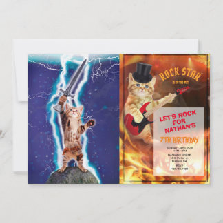 Thunder warrior cat invitation