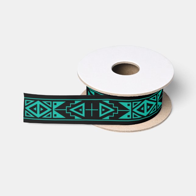 Thunderbird (Aqua) Satin Ribbon (Spool)