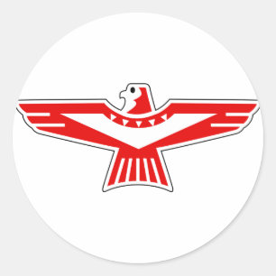 Thunderbird Classic Round Sticker