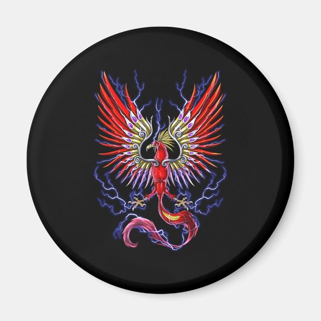 Thunderbird Cryptid Creature Magnet (Front)
