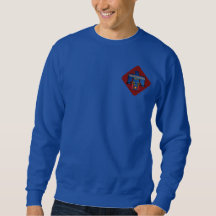 Thunderbird Golf Crewneck Sweatshirt - Classic Blu