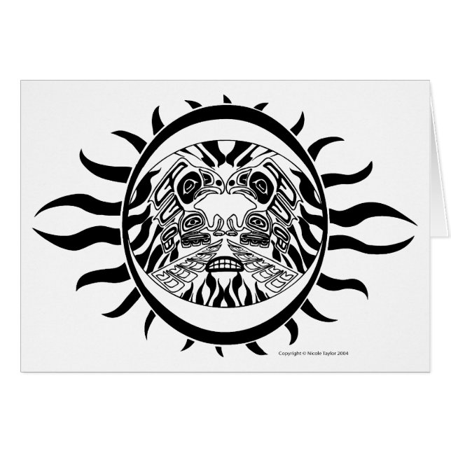 Thunderbird Man blank card (Front Horizontal)