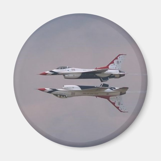 Thunderbird Mirror Fly By Magnet (Front)