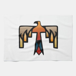 Thunderbird - Native American Indian Symbol Kitchen Towel