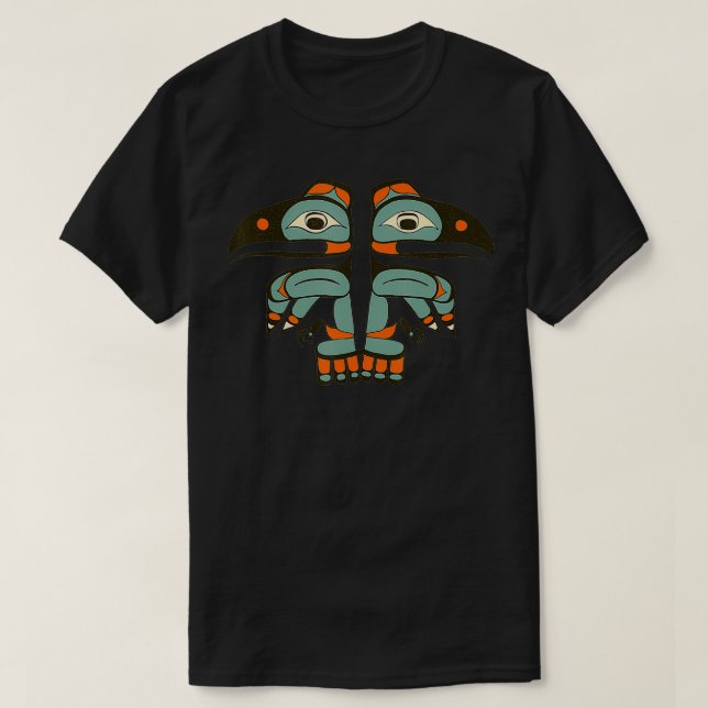 Thunderbird Northwest Art Native American Indian H T-Shirt (Design Front)