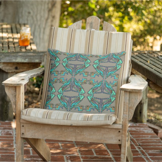 Thunderbird Outdoor Pillow (Chair)
