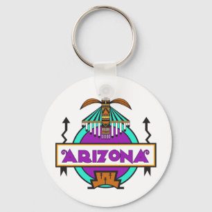 Thunderbird Shield Keychain