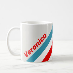 Thunderbird Stripes with Name Coffee Mug