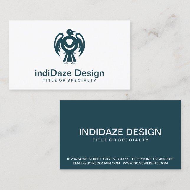 thunderbird v2 business card (Front/Back)