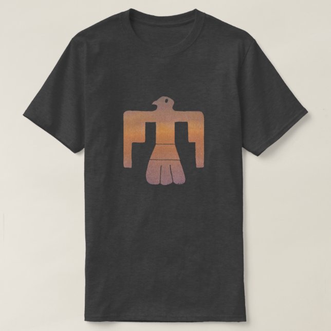 Thunderbird Watercolor T-Shirt (Design Front)
