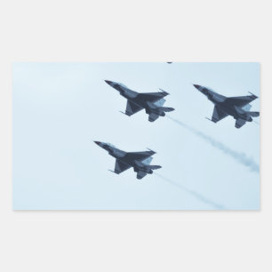 Thunderbirds F-16 Airshow Sticker