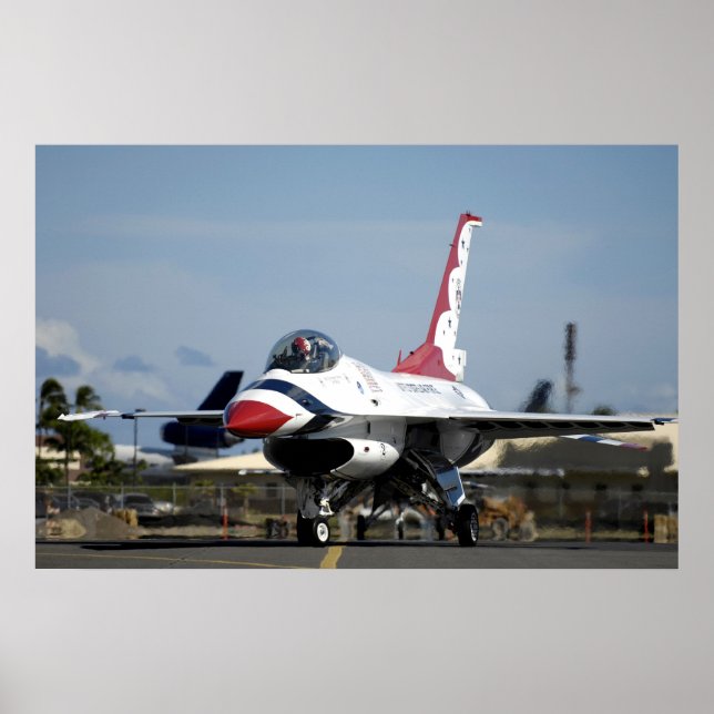 Thunderbirds Flight Demonstration Team Poster (Front)