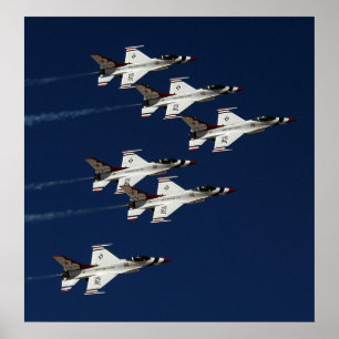 Thunderbirds Flight Demonstration Team Poster