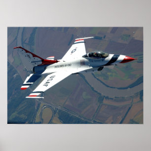 Thunderbirds Flight Demonstration Team Poster