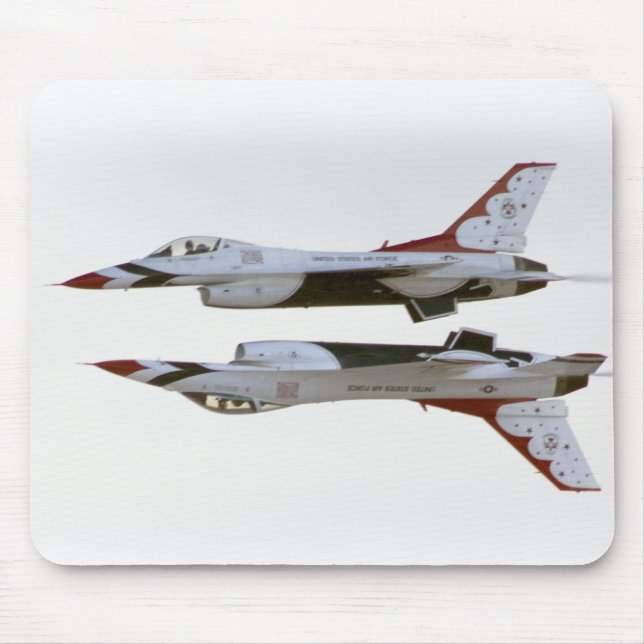 Thunderbirds Manoeuvre - Mirror Mouse Pad (Front)