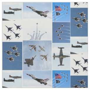 Thunderbirds, Military Jet Variety Fabric