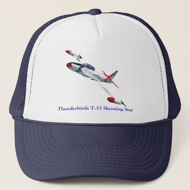 Thunderbirds T-33 Shooting Star Hat (Front)
