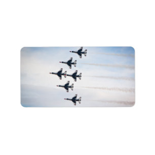 Thunderbirds V2 Étiquettes