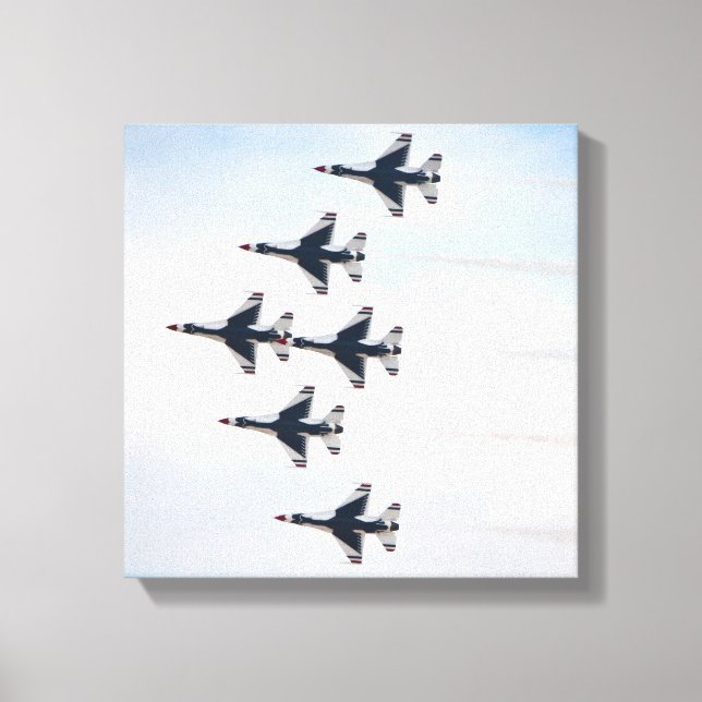 Thunderbirds Wrapped Canvas (Front)